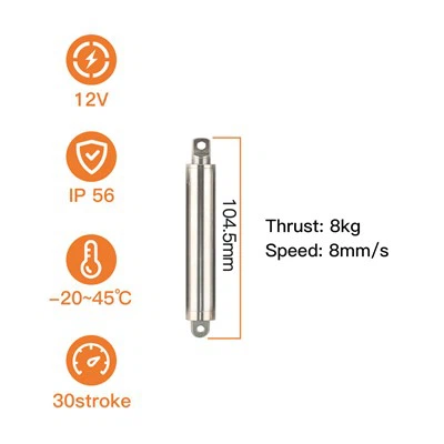 Actuador DC de 12 voltios
