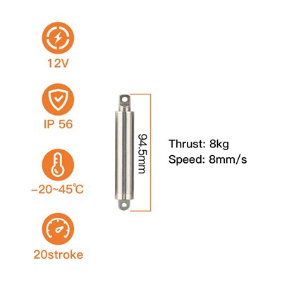 Motor lineal en miniatura