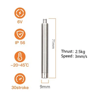 Actuador lineal de control remoto
